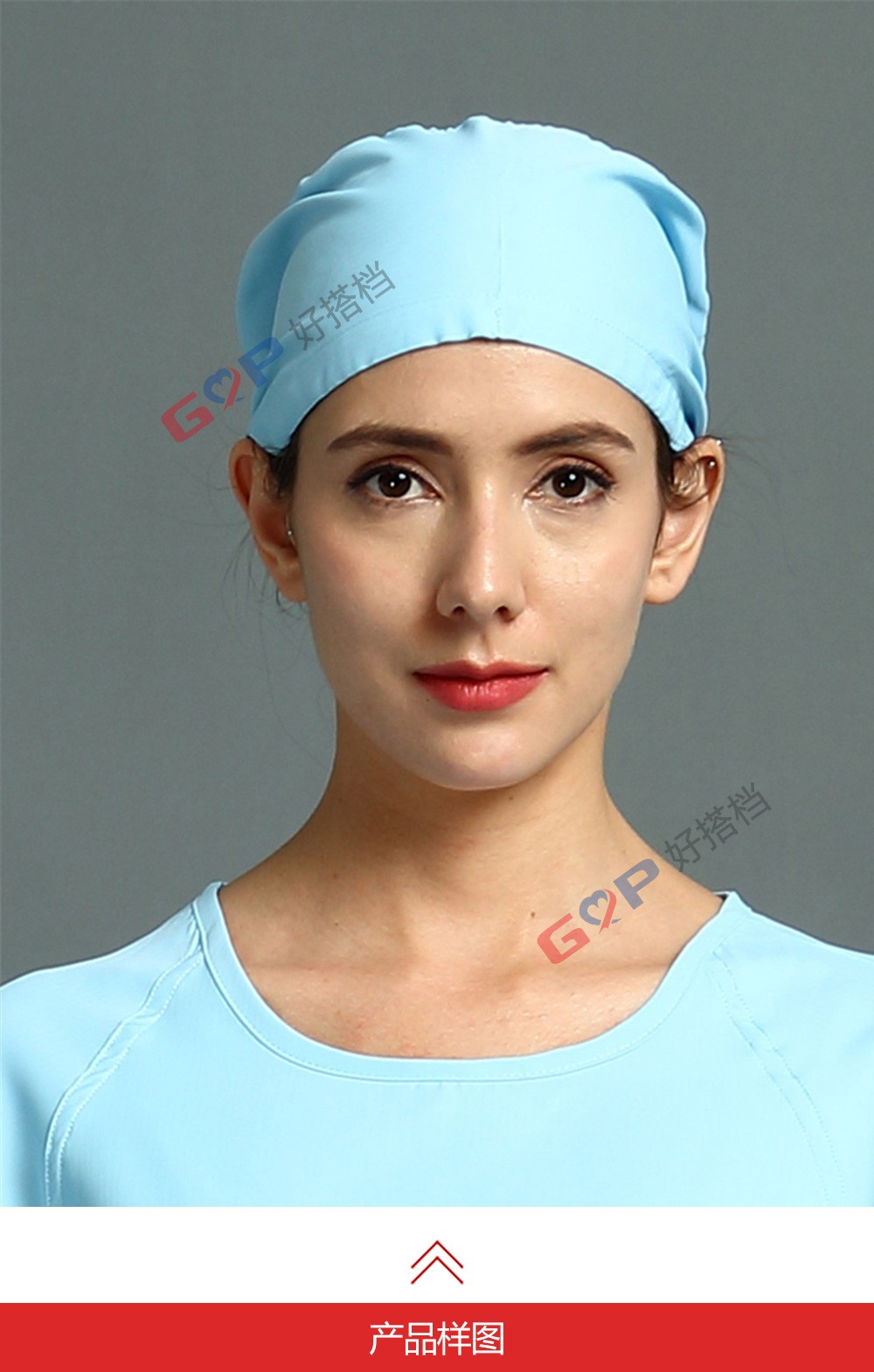 医生款洁净帽（内帽）蓝色